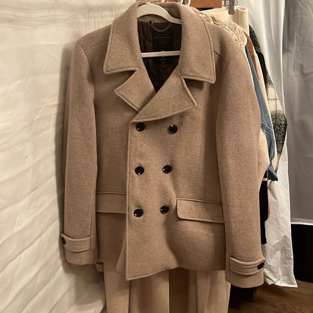 Scotch and Soda wool pea coat